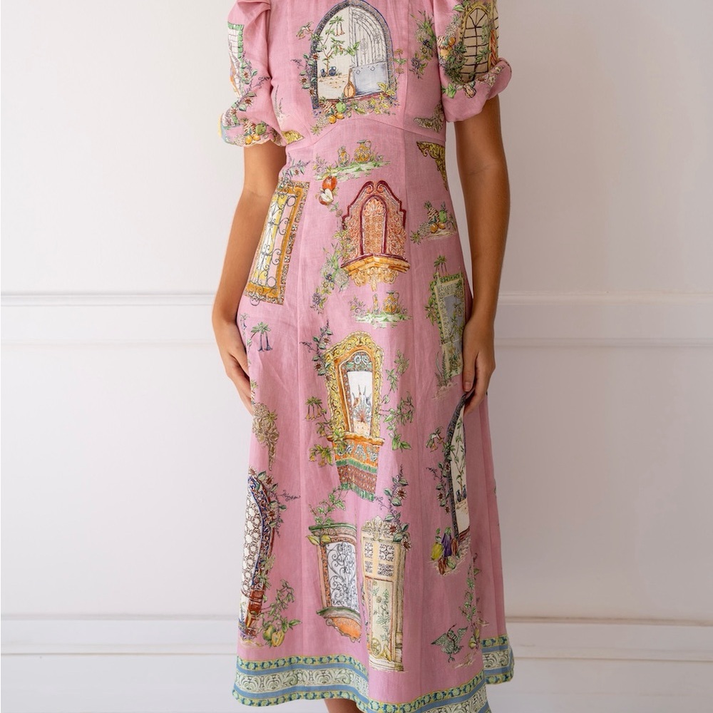 Alemais Monte Midi Dress - Picture 2 of 9